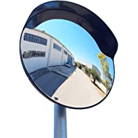 SNS SAFETY LTD Espejo de seguridad- convexo- de color negro- de 60 cm de diámetro- para garantizar la seguridad en…
